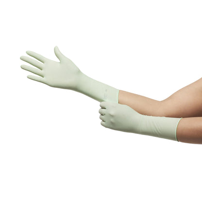 McKesson Perry® Performance Plus Polyisoprene Surgical Glove, Size 5.5, Green