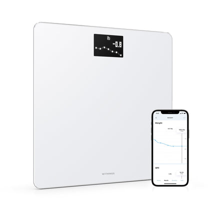 Withings Body Wifi Smart Scale, White by Withings Inc product image - view 2