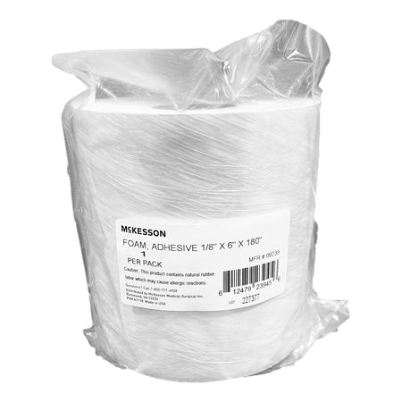 McKesson 9239 White Orthopedic Padding Roll, 6 x 180 Inch