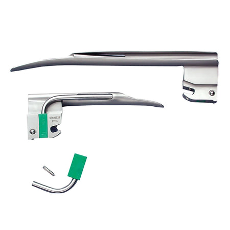 McKesson 4081FMM Laryngoscope Blade Miller Type Fiberoptic Light Infant NonSterile