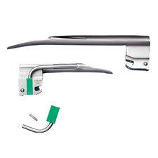 Laryngoscope Blade McKesson Miller Type Fiberoptic Light Infant NonSterile