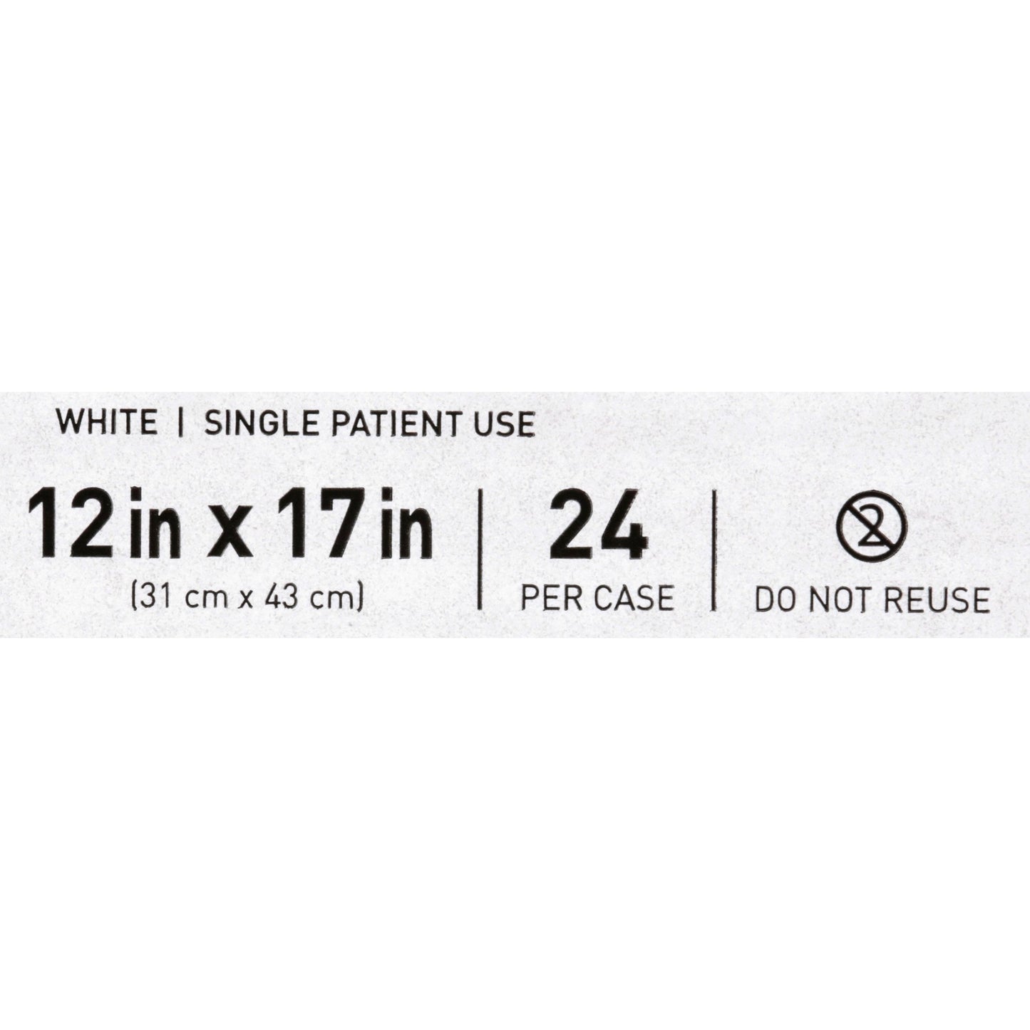 McKesson Disposable Bed Pillow, Medium Loft