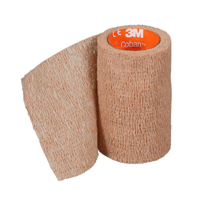 3M™ Cohesive Bandage 3M™ Coban™ NL 3 Inch X 2 Yard Self-Adherent Closure Tan NonSterile Standard Compression
