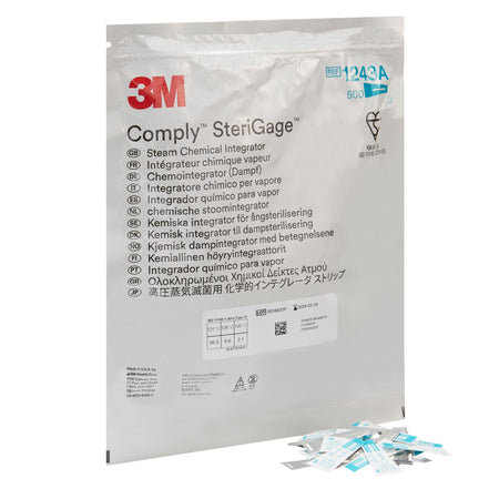 3M 1243A Comply SteriGage Chemical Integrator, Steam