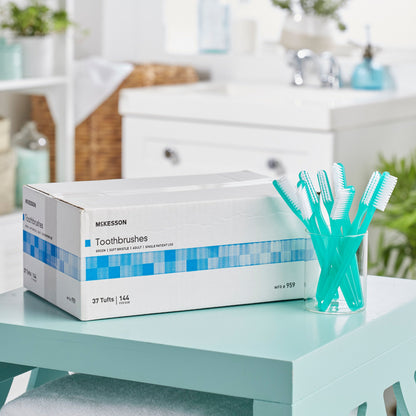 McKesson Soft Bristle Straight Toothbrush