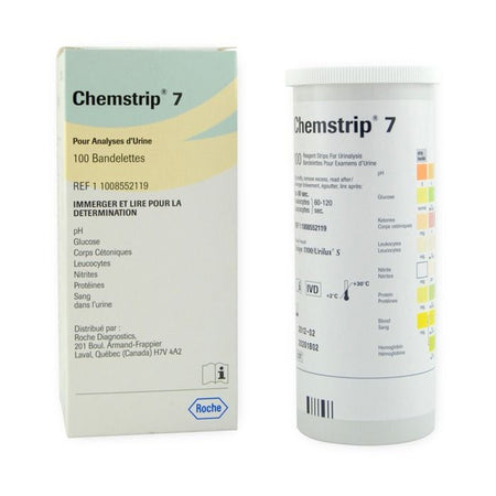 Roche Diagnostics 11008552160 Chemstrip 7 Urinalysis Reagent, General Chemistry tests