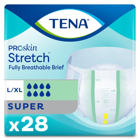 Essity 67903 Tena ProSkin Stretch Super Incontinence Brief, Large / Extra Large
