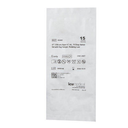 IV Extension Set ICU 41 Inch Tubing