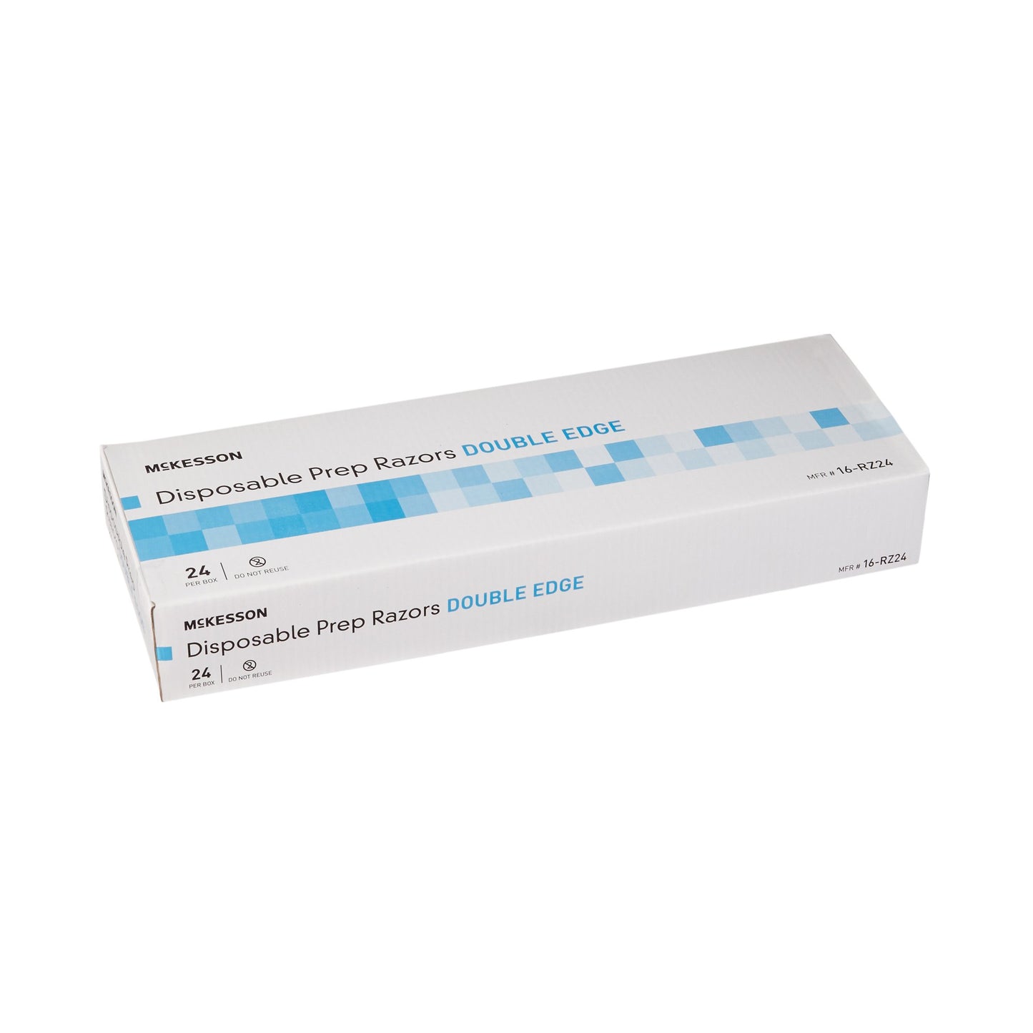 McKesson Single-Blade Razor, Double-Edged, Disposable