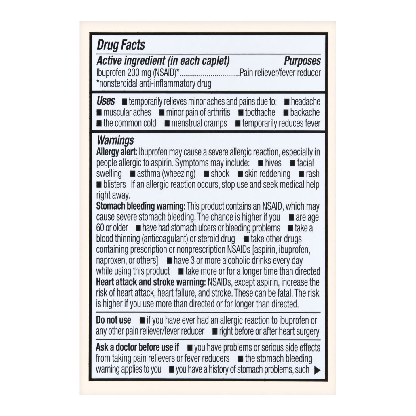 Foster & Thrive™ Ibuprofen 200 mg Coated Caplets