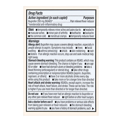 Foster & Thrive™ Ibuprofen 200 mg Coated Caplets