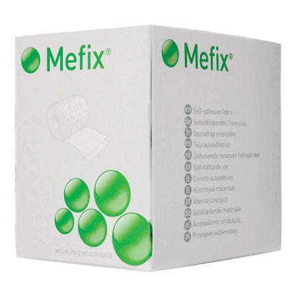 Mefix® Nonwoven Dressing Retention Tape, 4 Inch x 11 Yard, White