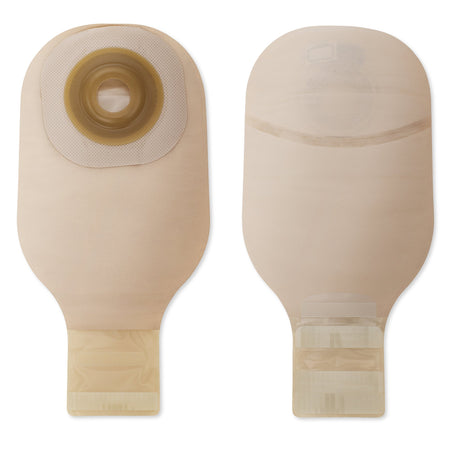 Hollister 8666 Premier one piece opaque drainable ostomy pouch with convex flextend skin barrier pre-sized 1-1/4 inch 