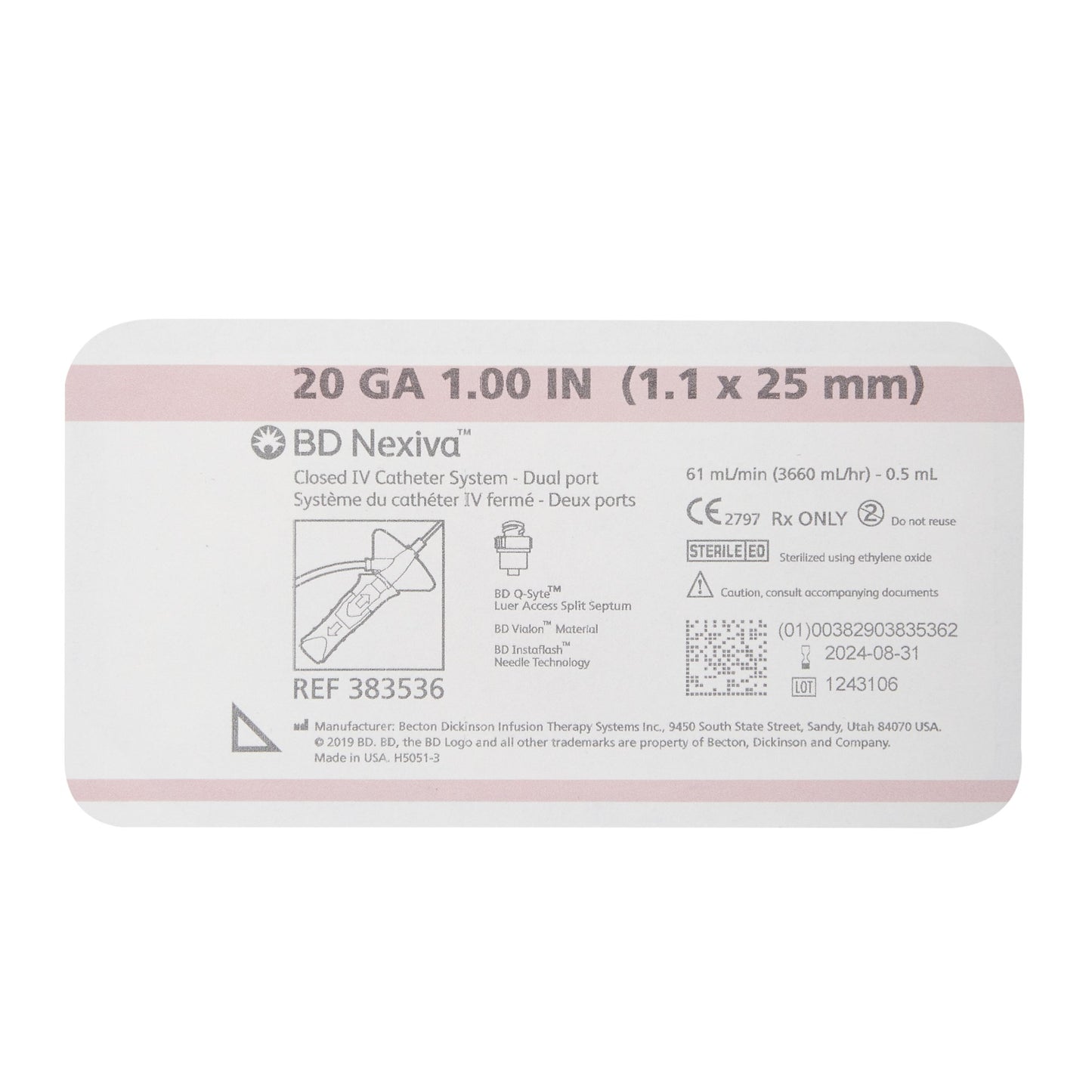 Nexiva™ Closed IV Catheter