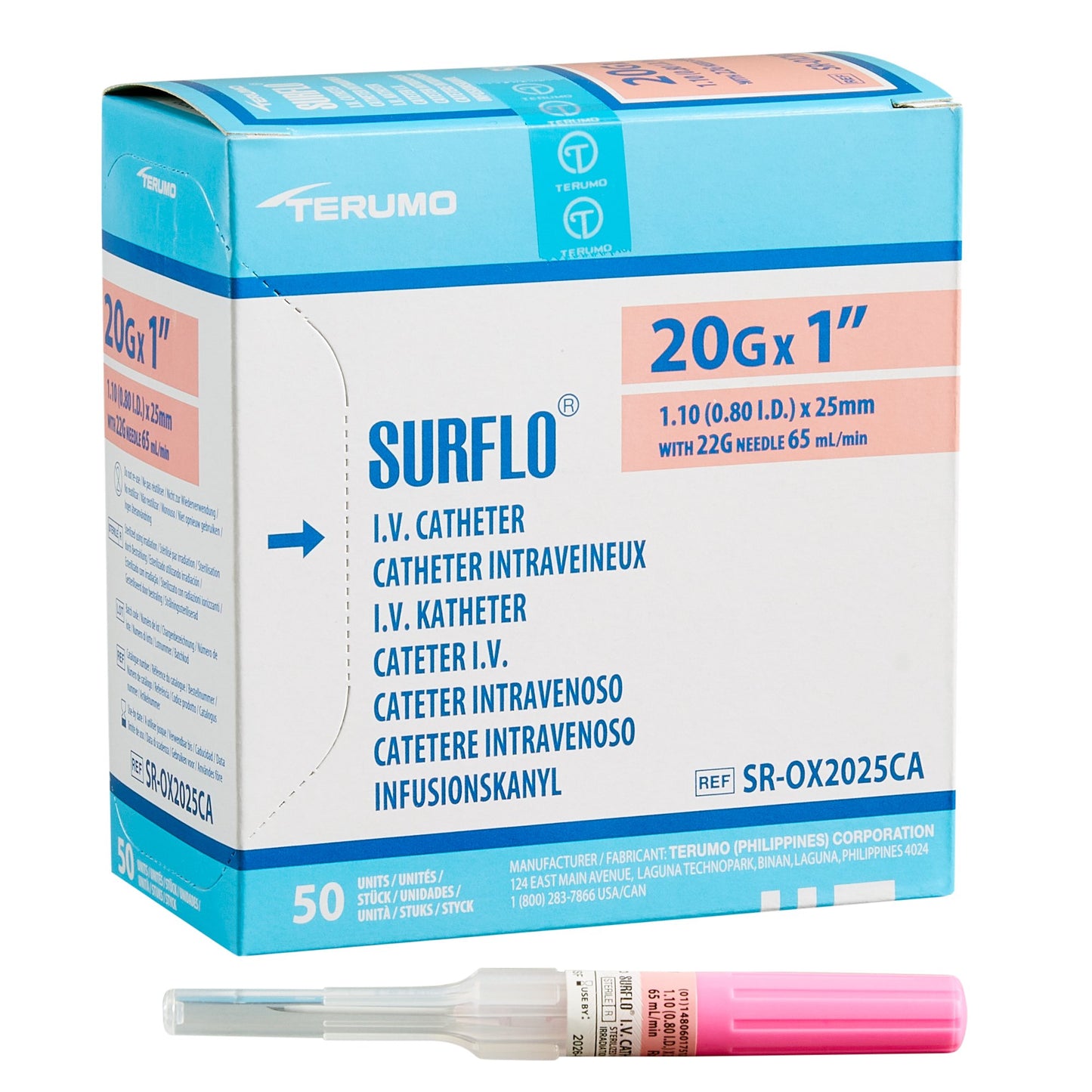 Surflo® Peripheral IV Catheter