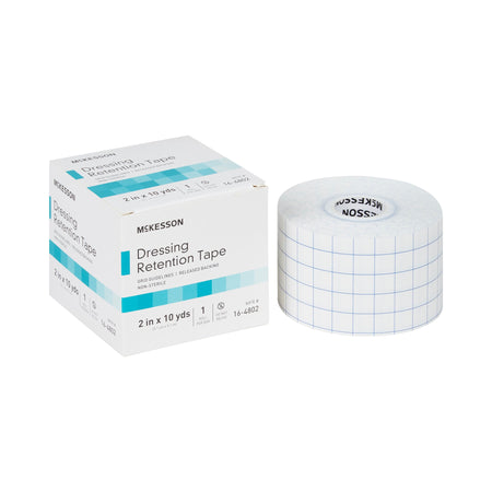 McKesson 16-4802 Nonwoven Fabric Dressing Retention Tape, 2 Inch x 10 Yard