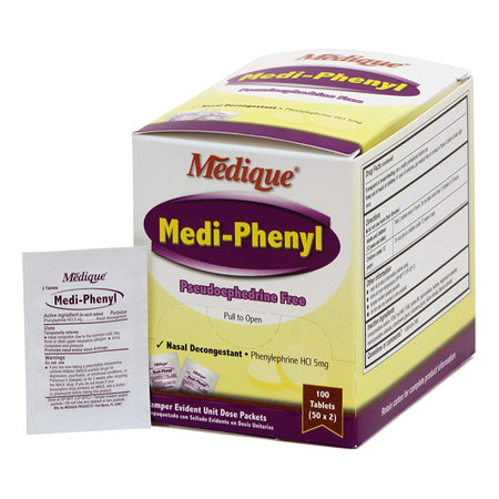 Medique Products 20533 Medi-Phenyl Phenylephrine Nasal Decongestant