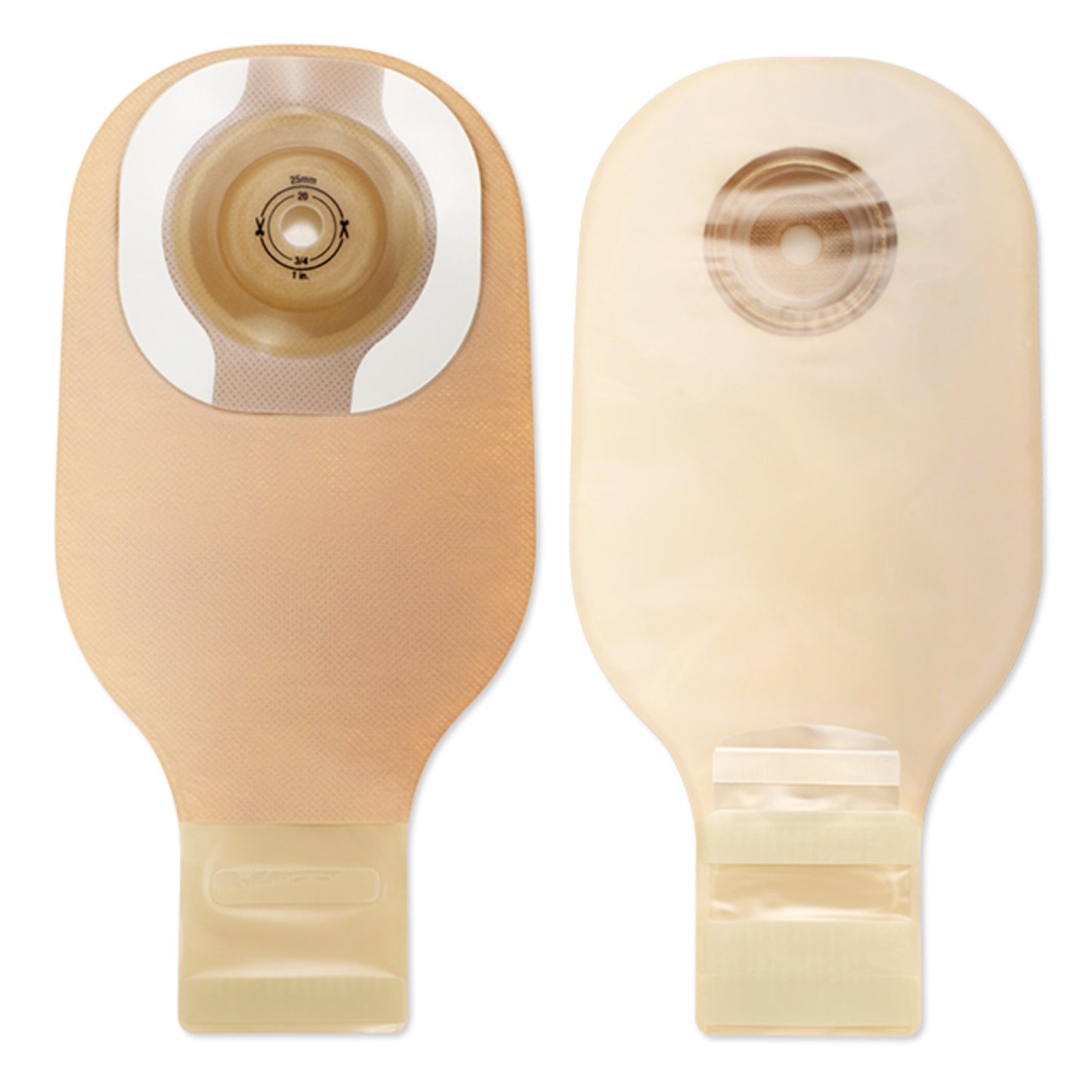 Premier™ One-Piece Ultra-Clear Ostomy Pouch, Cut to Fit Stomas up to 51 mm