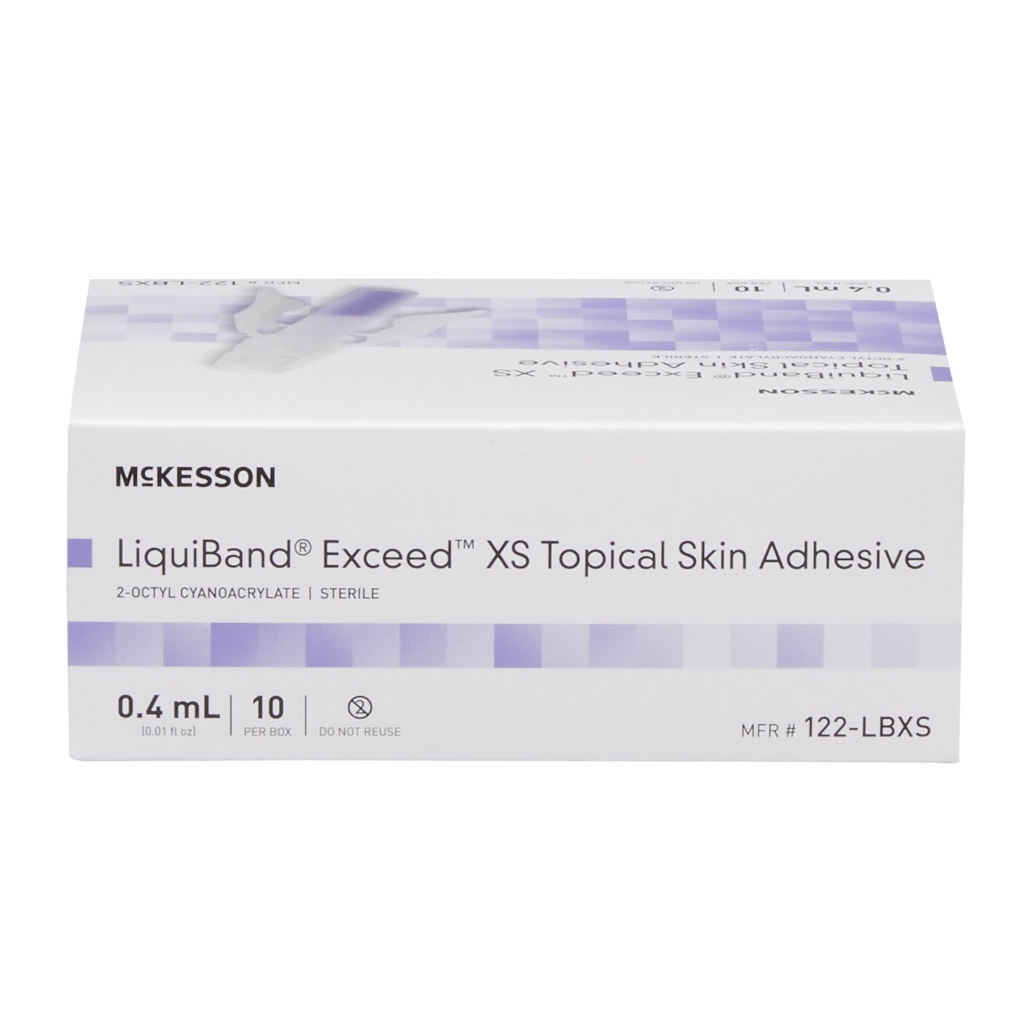 McKesson LiquiBand® Exceed™ XS Topical Skin Adhesive, 0.4 mL