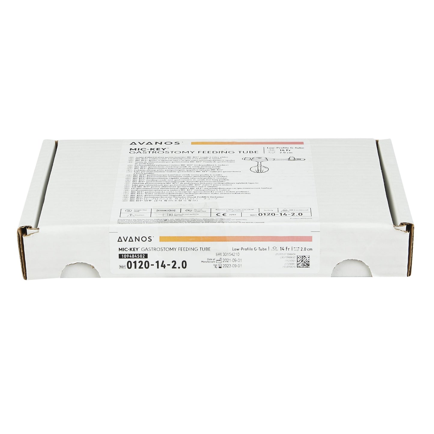 MIC-Key® Low Profile Gastrostomy Tube Kit, 14 Fr., 2 cm Tube