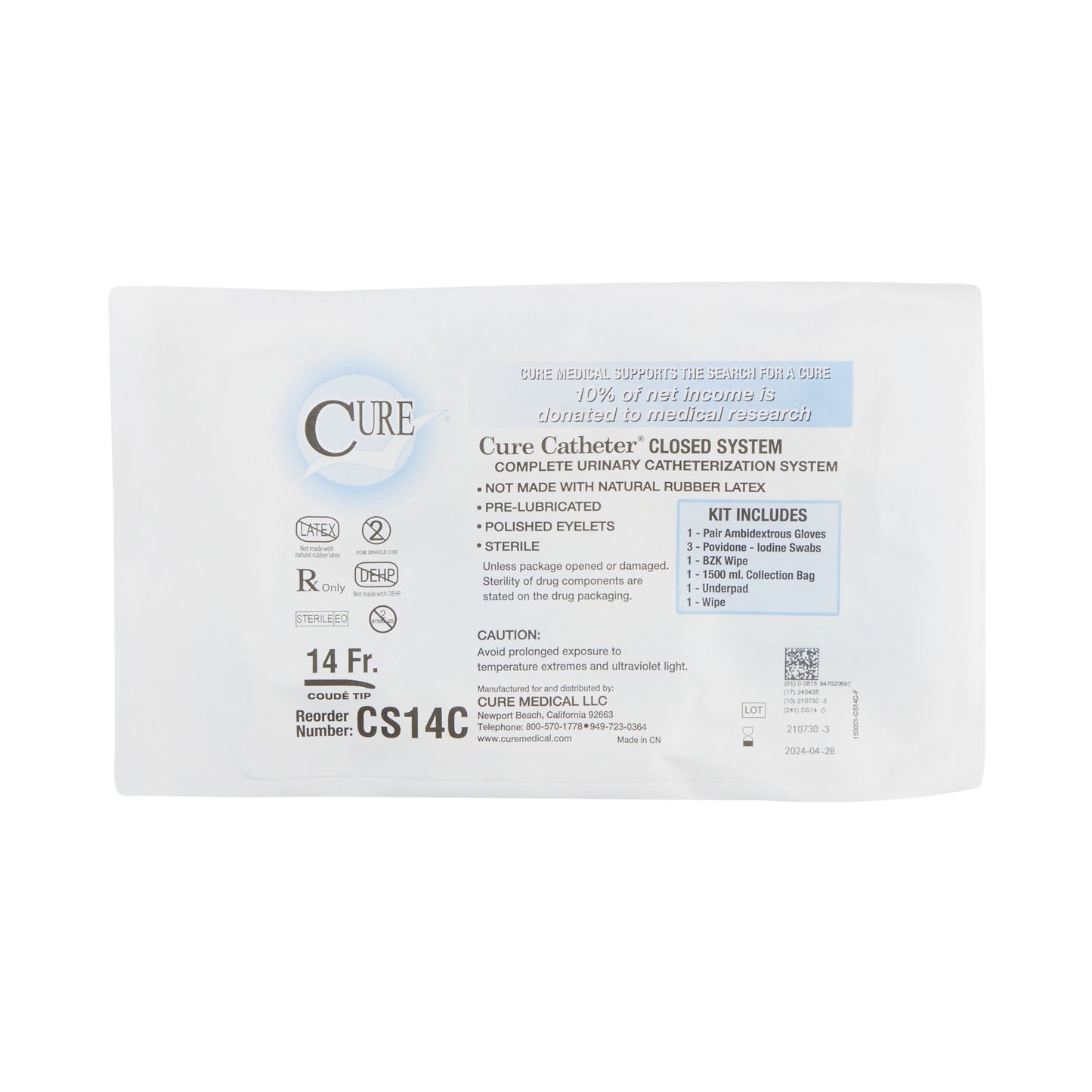 Cure Catheter™ Intermittent Catheter