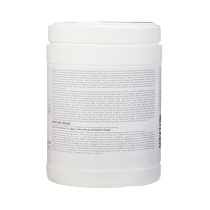 McKesson 50-66160 Germicidal Large Surface Disinfectant Wipes, Canister, 160 ct.