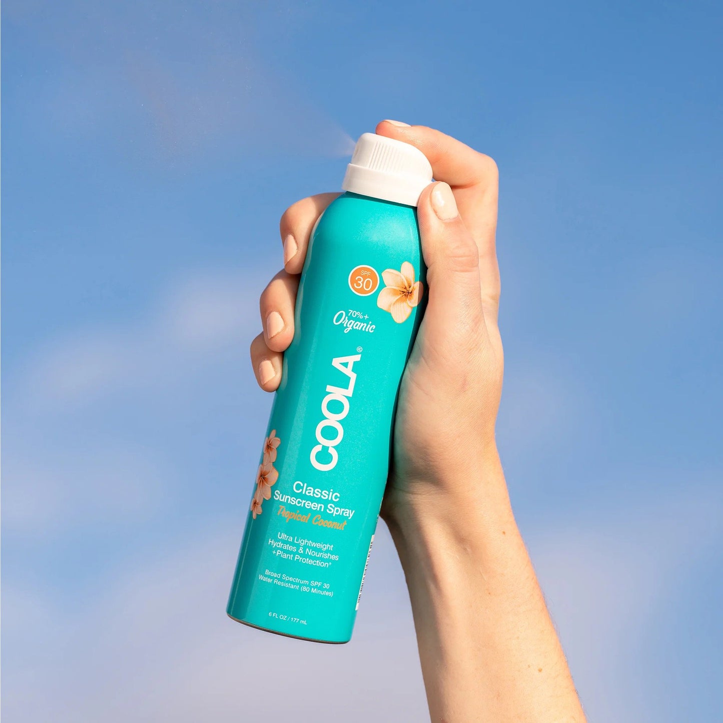 Sunscreen COOLA® Classic Body SPF 30 Spray 6 oz. Aerosol Can