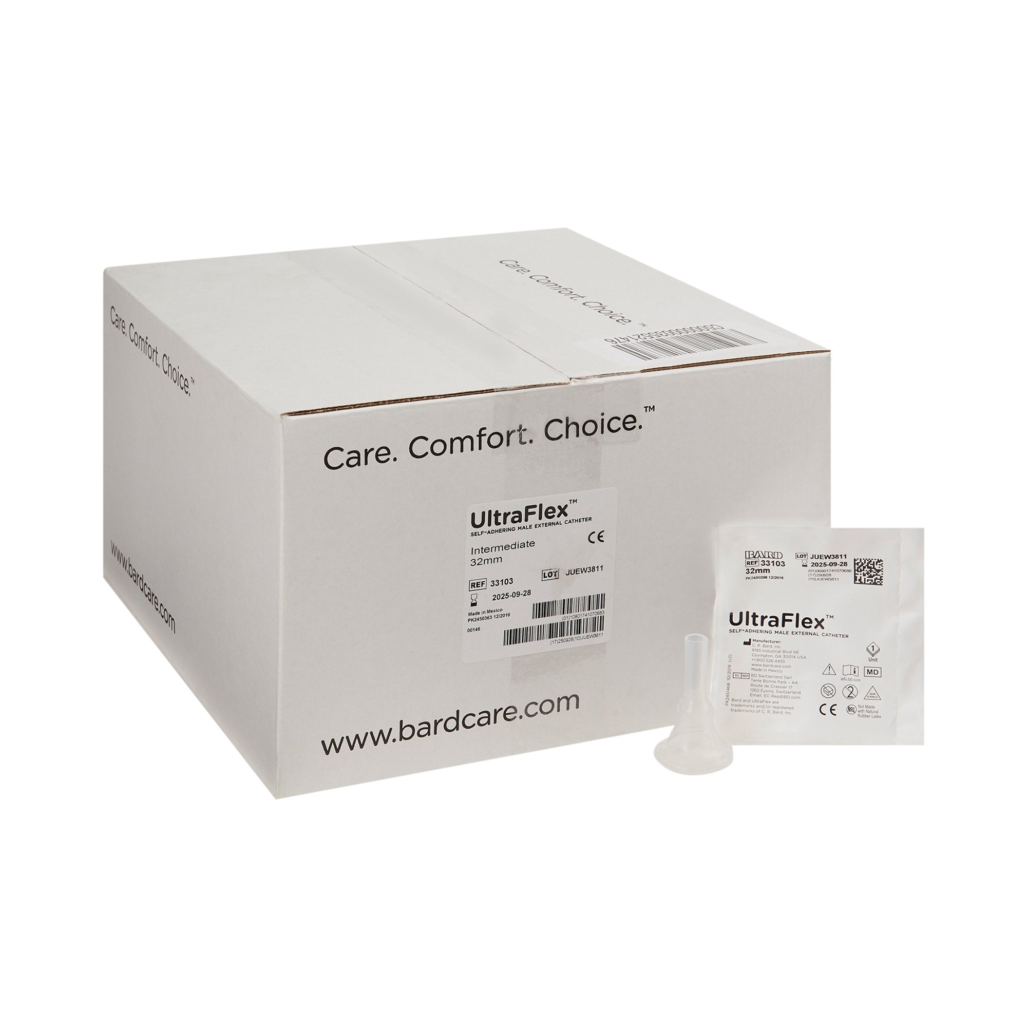 Bard UltraFlex® Male External Catheter, Intermediate – Lexicon Medical ...