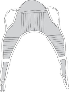 drive™ Seat U Sling with Head Support, Large