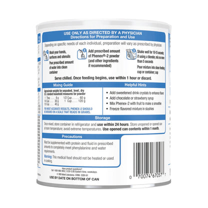 Phenex®-2 Vanilla Amino Acid–Modified Medical Food for PKU, 14.1-ounce can