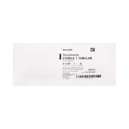 McKesson 16-3D-648 Beige Cotton Tubular Stockinette, 6 x 48 Inch