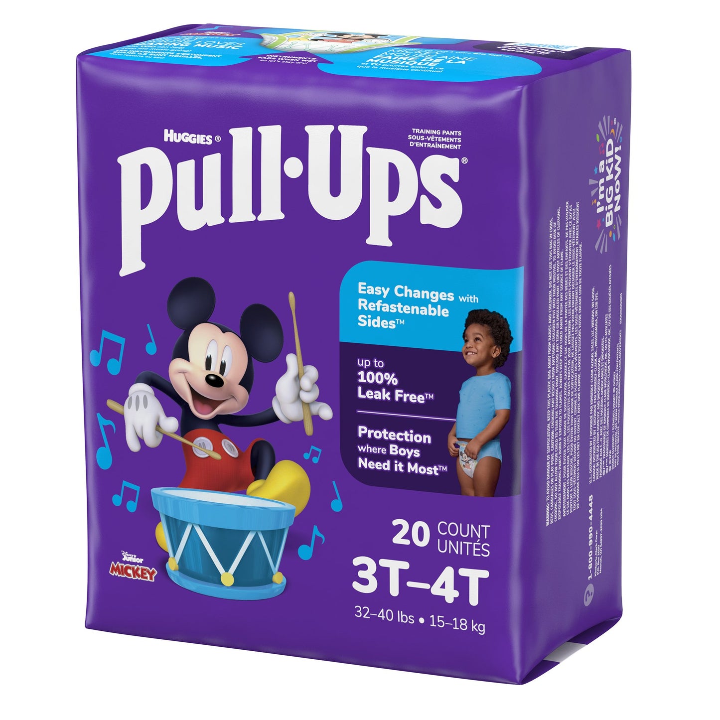 Huggies Pull-Ups® Learning Designs® for Boys Training Pants, 3T to 4T