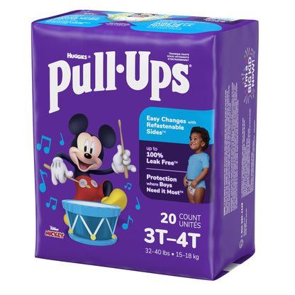 Huggies Pull-Ups® Learning Designs® for Boys Training Pants, 3T to 4T