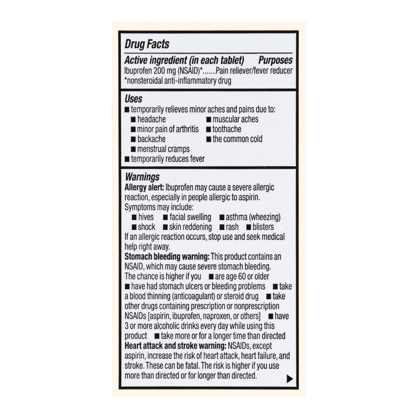 Foster & Thrive™ Ibuprofen 200 mg Coated Tablets