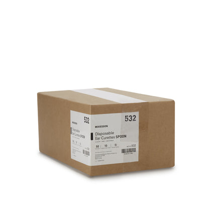 McKesson Ear Curette, 2 mm, Cup Tip