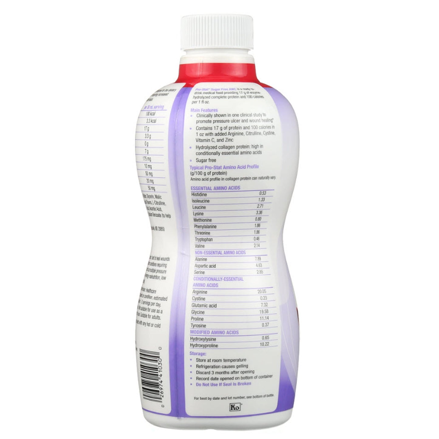 Pro-Stat® AWC Wild Cherry Punch Complete Liquid Protein, 30-ounce Bottle