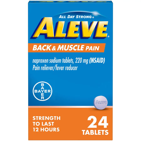 Bayer 280609224 Aleve Back & Muscle Pain Tablets