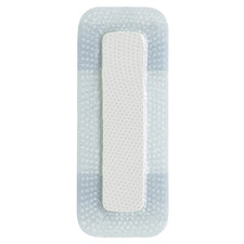 Biatain® Silicone Lite Adhesive w/ Border Silicone Foam Dressing, 2 x 5 Inch