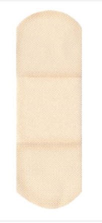 Dukal 1790033 American White Cross Adhesive Strip, 1 x 3 Inch