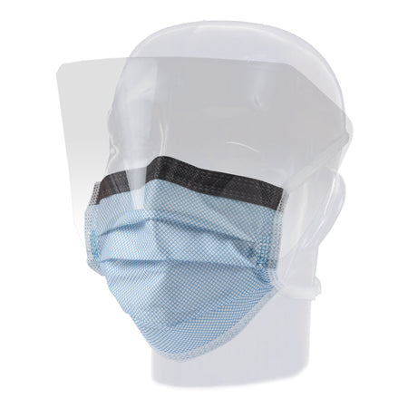 Aspen Surgical Products 15330 Precept Fluidgard Level 3 Surgical Mask with Eye Shield