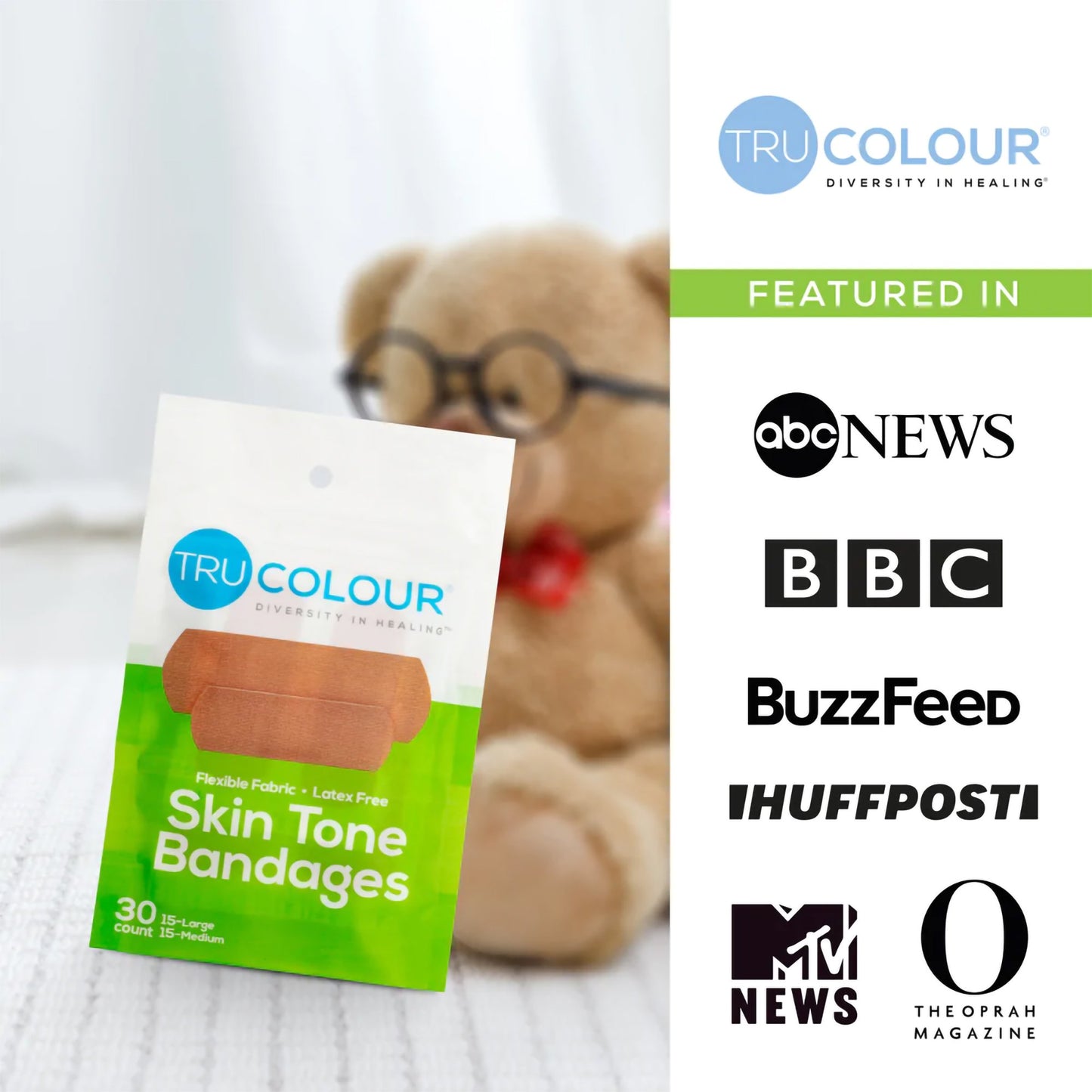 TruColour® Olive Adhesive Strip, 1 x 3 Inch