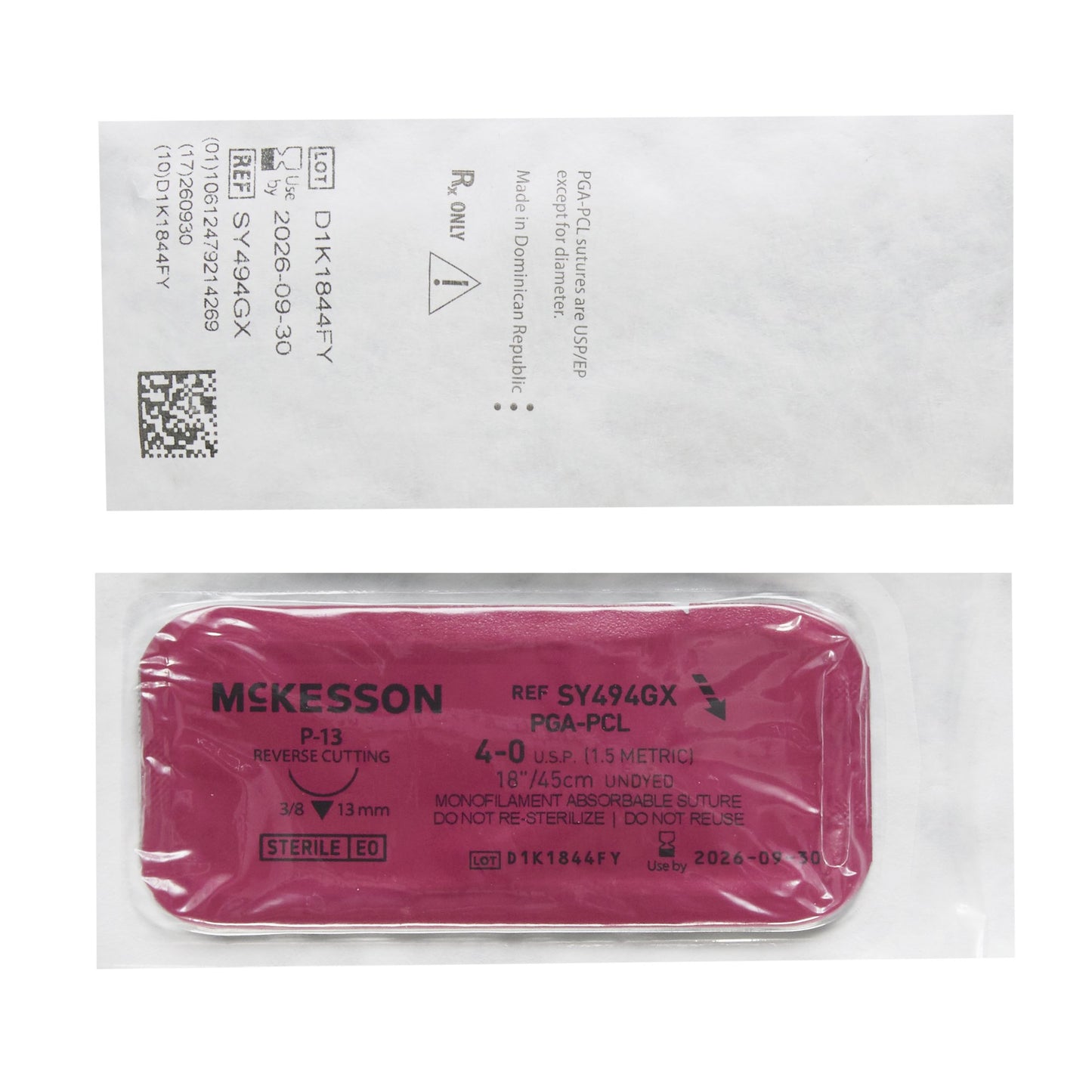 McKesson Suture with P-13 Needle