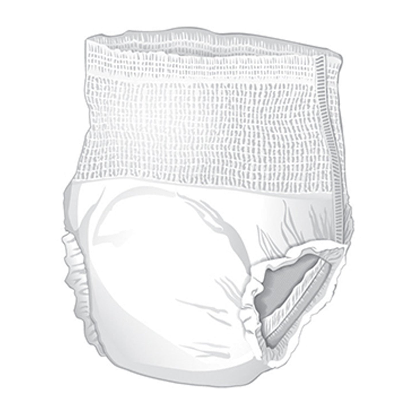 McKesson Super Moderate Absorbency Incontinence Underwear, Medium