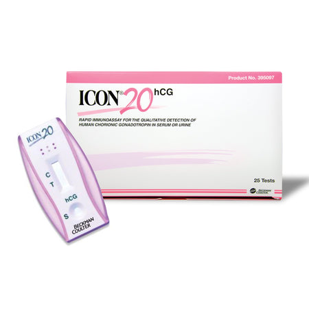 Hemocue 395097A Icon 20 hCG Pregnancy Fertility Reproductive Health Test Kit