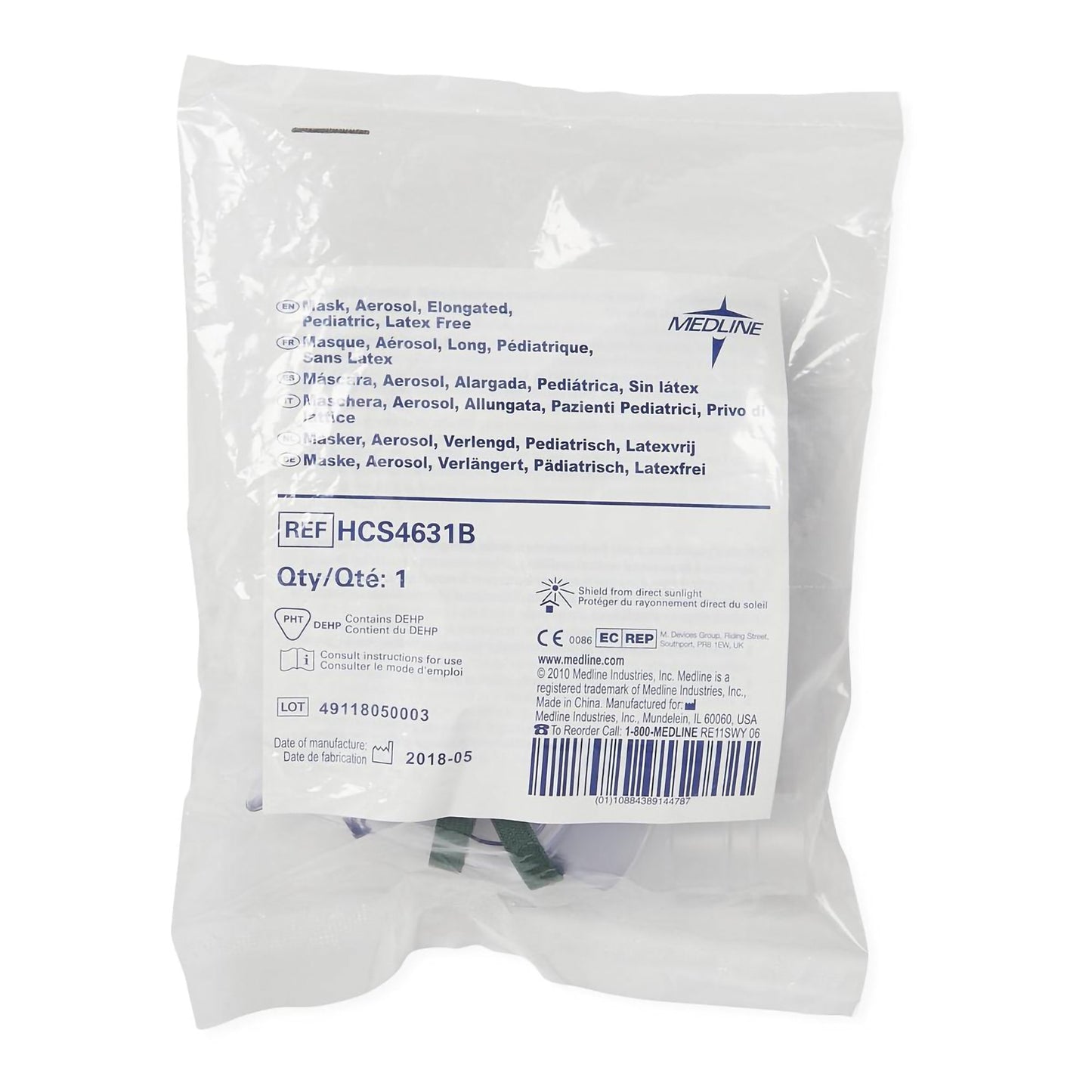 Medline Aerosol Face Mask