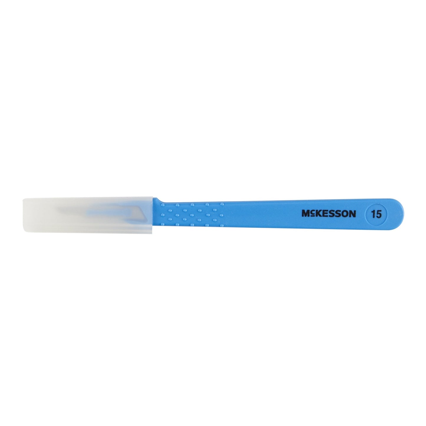 McKesson Non-Safety Scalpels, Sensory Grip Handle, #15