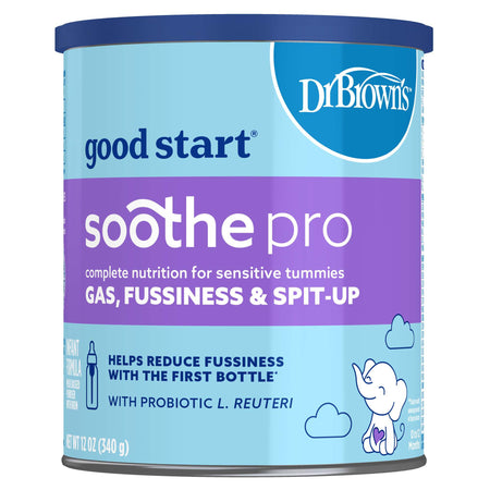 Perrigo Direct Inc LPB50011 Infant Formula Dr. Brown's good start soothe pro Unflavored 12 oz. Can Powder