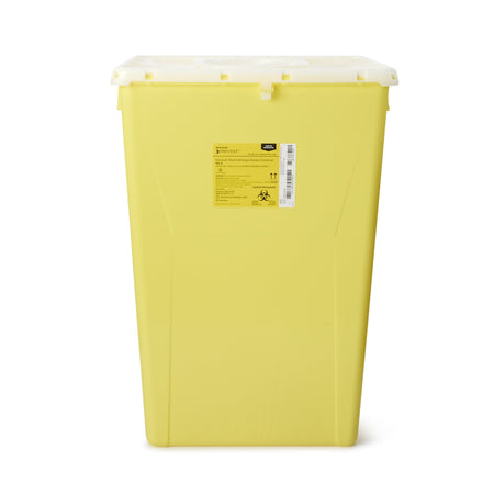 McKesson 2260 Prevent Chemotherapy Sharps Container, 18-Gal., 24.6 x 17.3 x 13 Inch