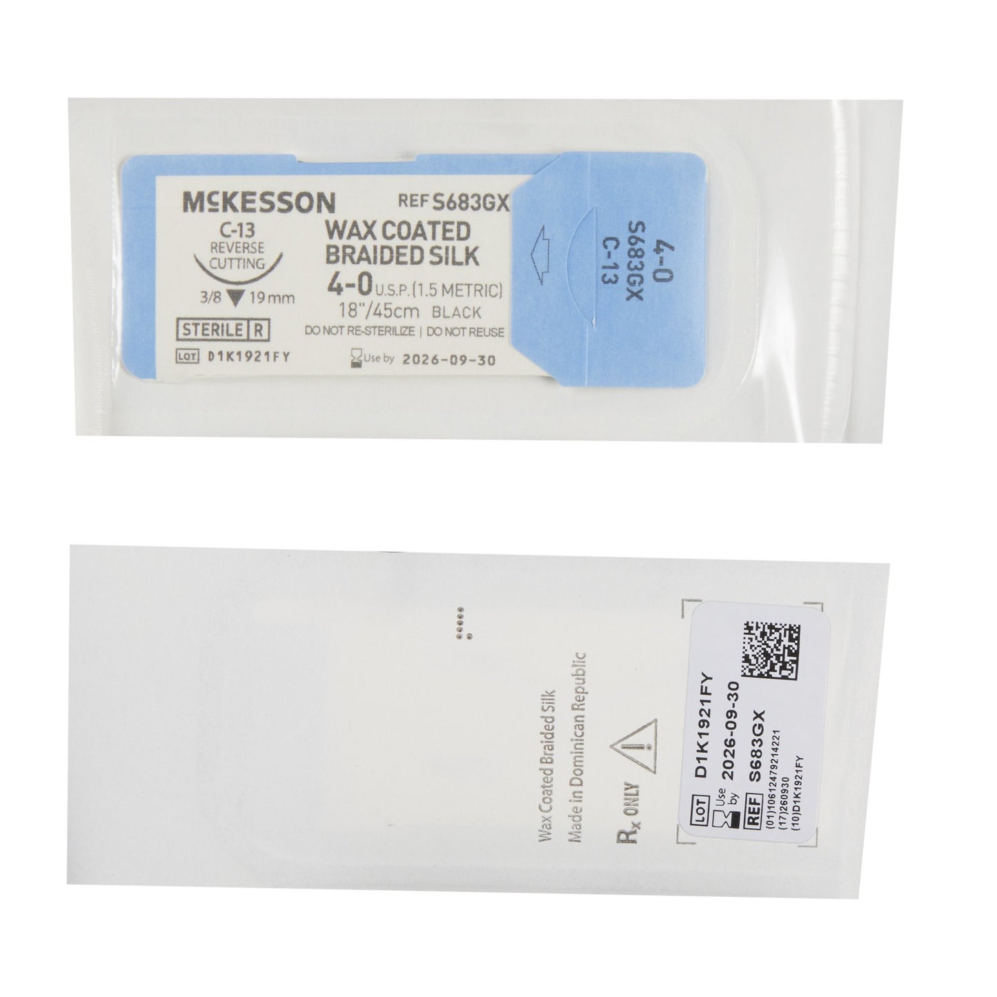 McKesson Suture with C-13 Needle