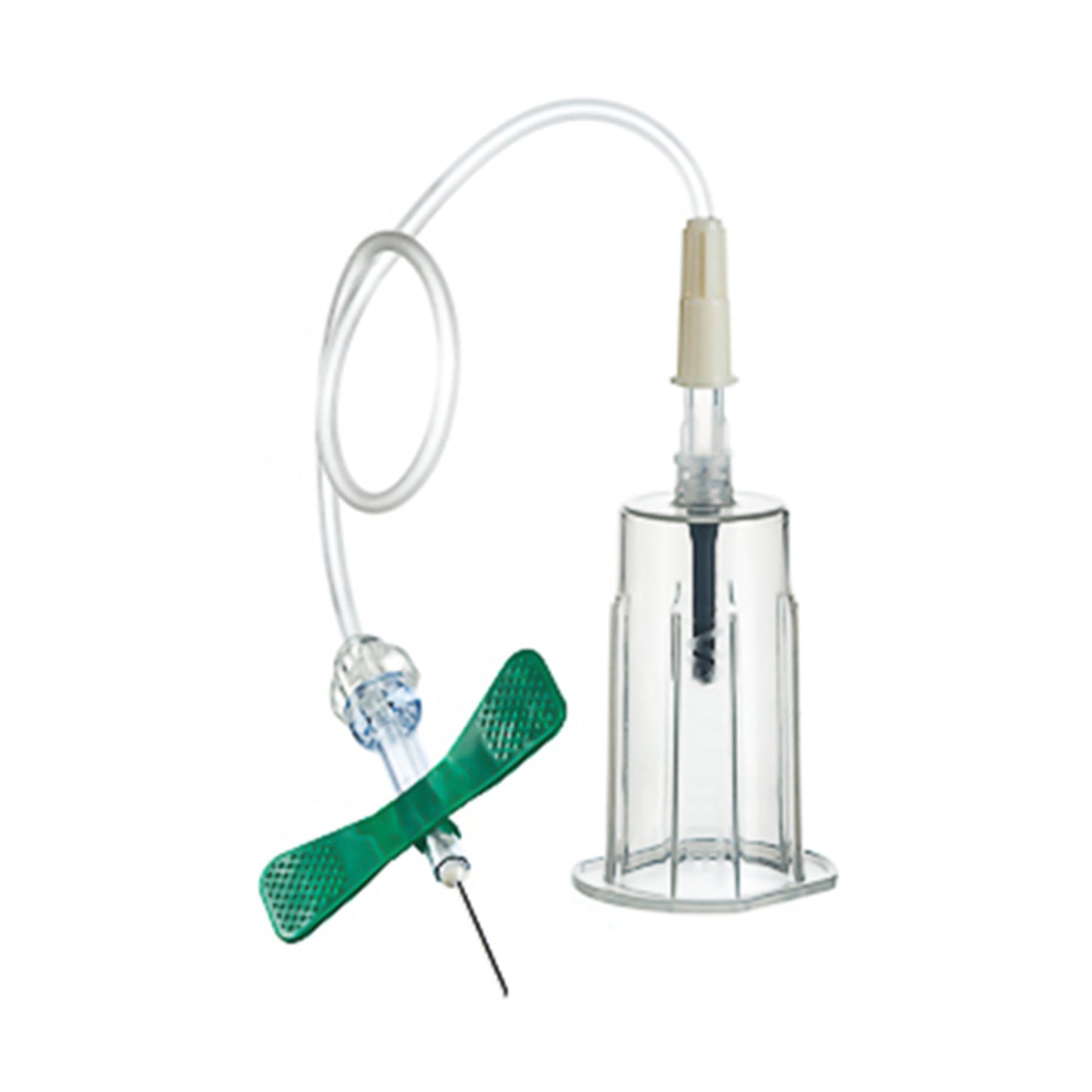 Vacuette® Blood Collection Set with Holder 21 Gauge 3/4 Inch Needle Length Safety Needle 7-1/2 Inch Tubing Sterile